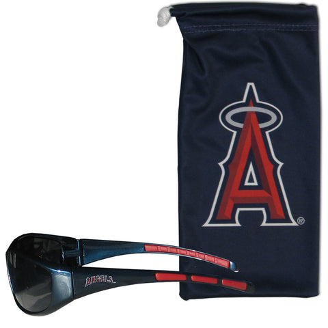 Los Angeles Angels of Anaheim Sunglass and Bag Set