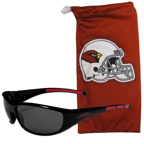 Arizona Cardinals Sunglass and Bag Set