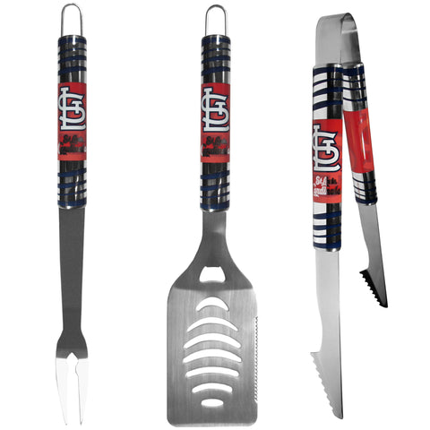 St. Louis Cardinals 3 pc Tailgater BBQ Set