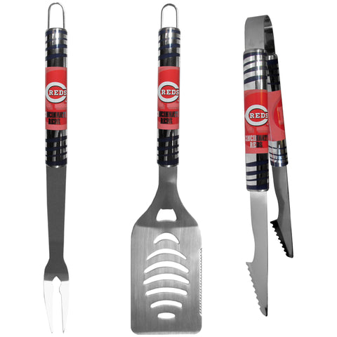 Cincinnati Reds 3 pc Tailgater BBQ Set