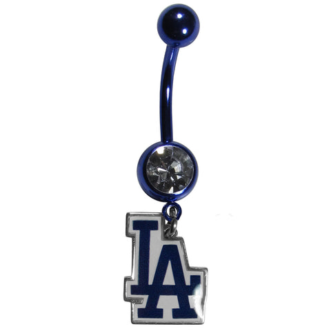 Los Angeles Dodgers Navel Ring