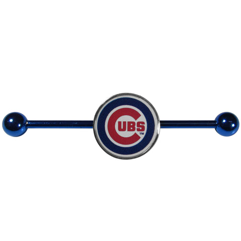 Chicago Cubs Industrial Slider Barbell