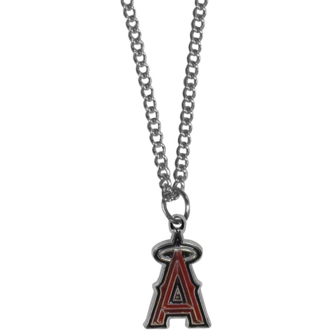 Los Angeles Angels of Anaheim Chain Necklace with Small Charm