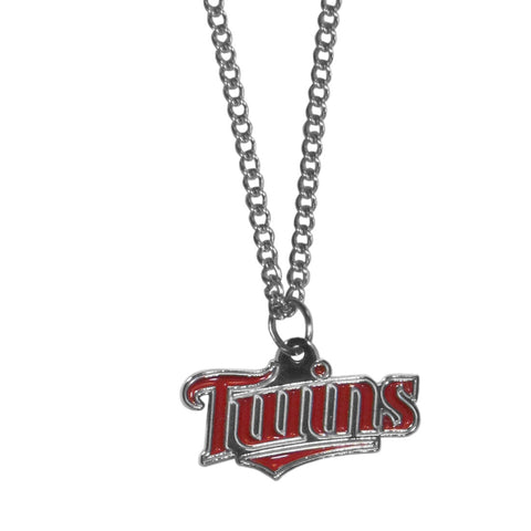 Minnesota Twins Chain Necklace with Small Charm