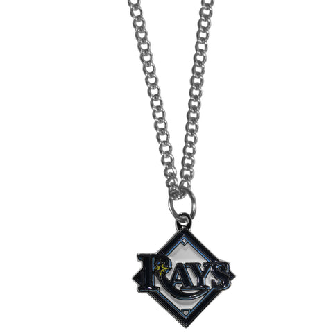 Tampa Bay Rays Chain Necklace with Small Charm