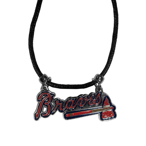 Atlanta Braves Cord Necklace