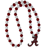 Alabama Crimson Tide Fan Bead Necklace