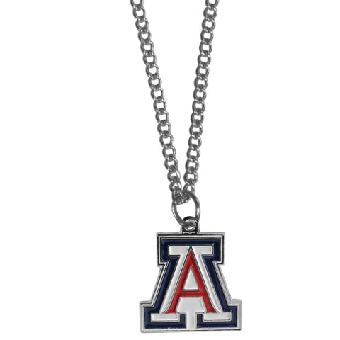 Arizona Wildcats Chain Necklace with Small Charm