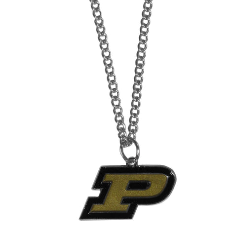 Purdue Boilermakers Chain Necklace with Small Charm