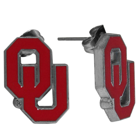 Oklahoma Sooners Stud Earrings