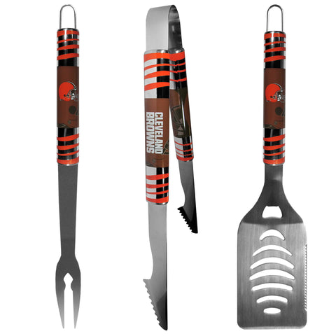 Cleveland Browns 3 pc Tailgater BBQ Set