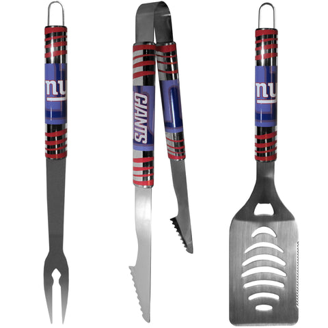 New York Giants 3 pc Tailgater BBQ Set