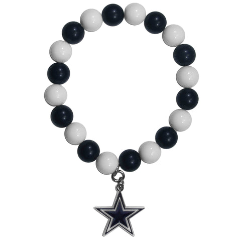 Dallas Cowboys Fan Bead Bracelet