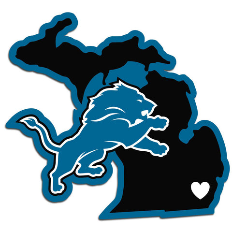 Detroit Lions Home State Decal