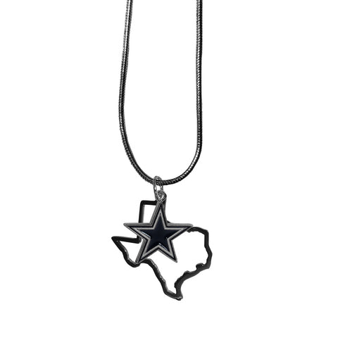 Dallas Cowboys State Charm Necklace