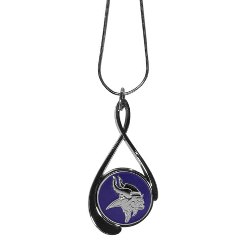 Minnesota Vikings Tear Drop Necklace