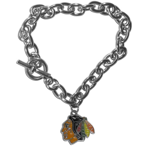 Chicago Blackhawks® Charm Chain Bracelet