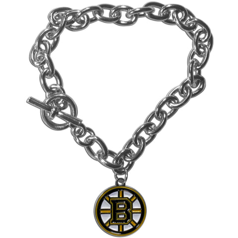 Boston Bruins® Charm Chain Bracelet