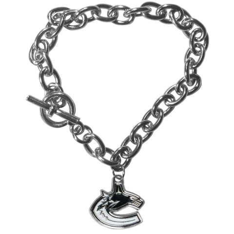 Vancouver Canucks® Charm Chain Bracelet