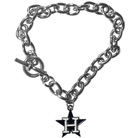 Houston Astros Charm Chain Bracelet