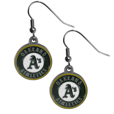 Oakland Athletics Dangle Earrings