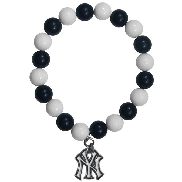 Detroit Lions Football Beaded Bracelet 