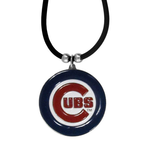 Chicago Cubs Rubber Cord Necklace