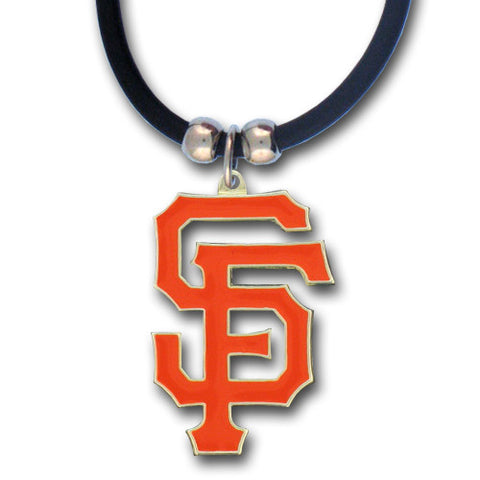 San Francisco Giants Rubber Cord Necklace