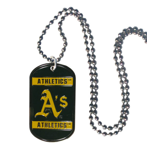 Oakland Athletics Tag Necklace