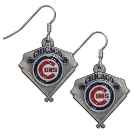 Chicago Cubs Classic Dangle Earrings