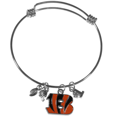 Cincinnati Bengals Charm Bangle Bracelet