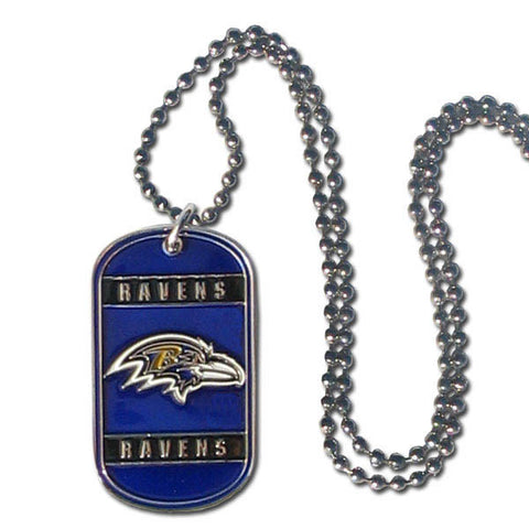 Baltimore Ravens Tag Necklace