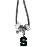 Euro Bead Necklace - Michigan St. Spartans Euro Bead Necklace