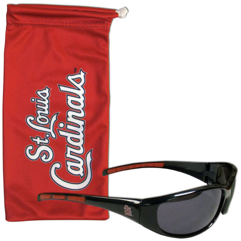 St. Louis Cardinals Sunglass and Bag Set