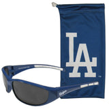 Los Angeles Dodgers Sunglass and Bag Set