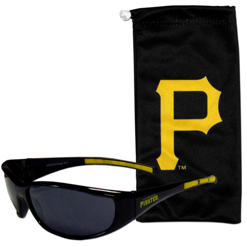 Pittsburgh Pirates Sunglass and Bag Set