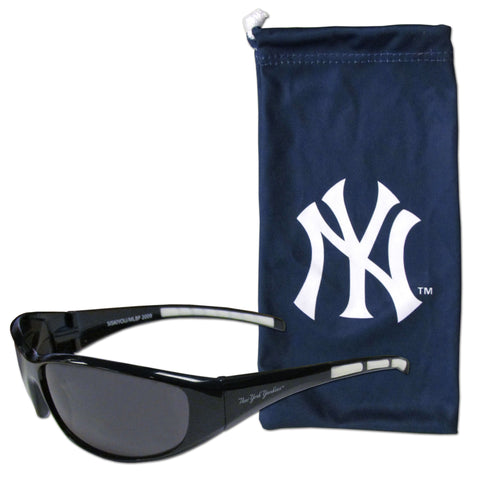New York Yankees Sunglass and Bag Set