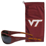 Virginia Tech Hokies Sunglass and Bag Set