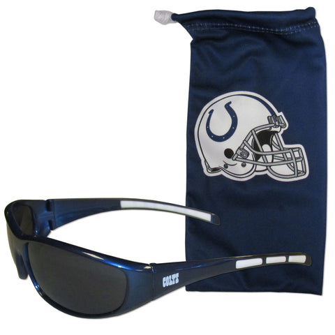 Indianapolis Colts Sunglass and Bag Set