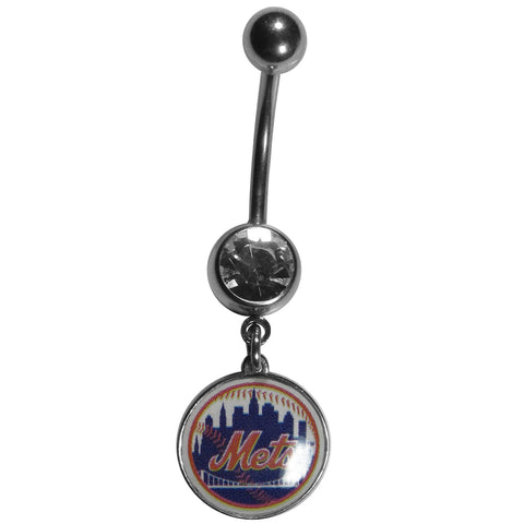 New York Mets Navel Ring