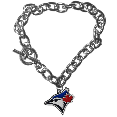 Toronto Blue Jays Charm Chain Bracelet