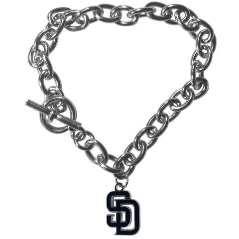 San Diego Padres Charm Chain Bracelet