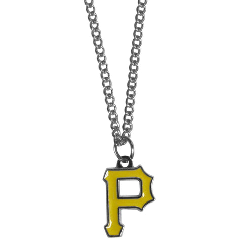 Pittsburgh Pirates Chain Necklace with Small Charm