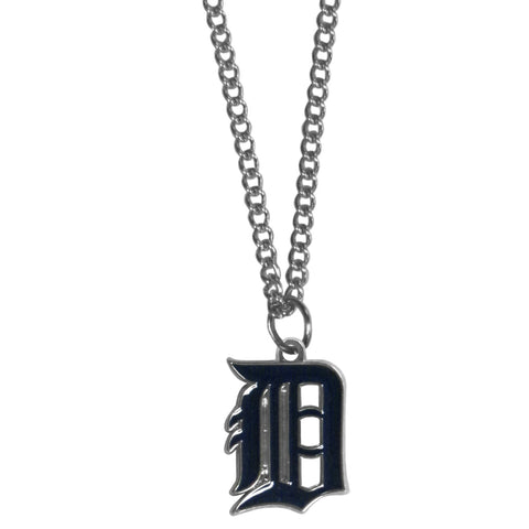 Detroit Tigers Chain Necklace with Small Charm