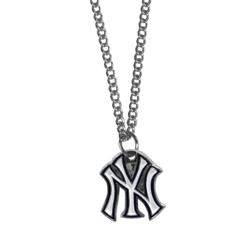New York Yankees Chain Necklace with Small Charm