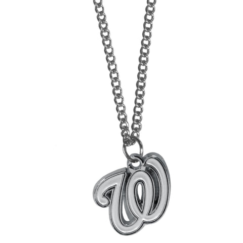 Washington Nationals Chain Necklace with Small Charm