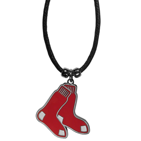 Boston Red Sox Cord Necklace