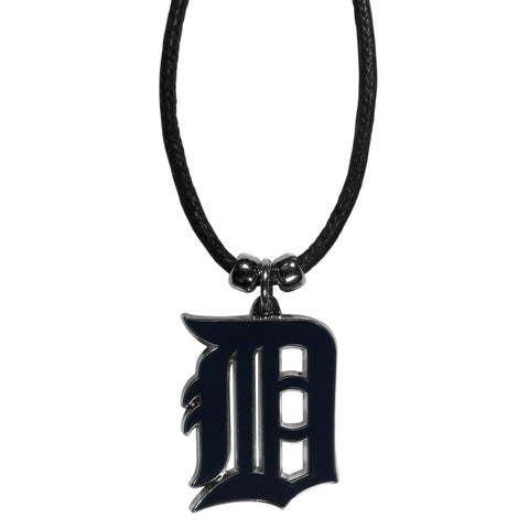 Detroit Tigers Cord Necklace