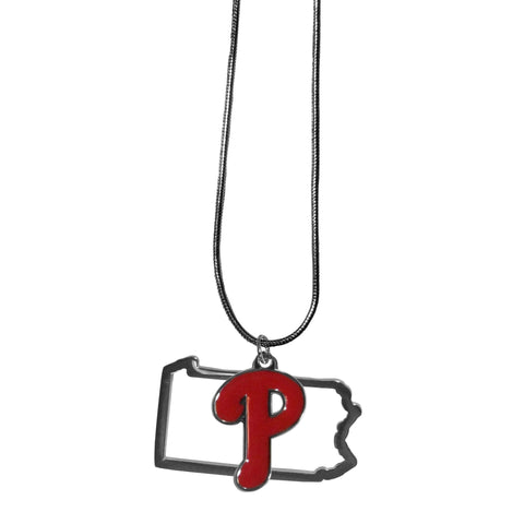 Philadelphia Phillies State Charm Necklace