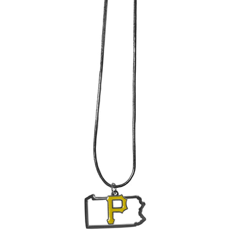 Pittsburgh Pirates State Charm Necklace